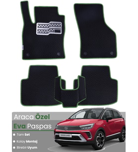 OPEL CROSSLAND (2020-2025) Uyumlu EVA Paspas Tam Set–Araca Özel,Kolay Montaj,Oto Paspas