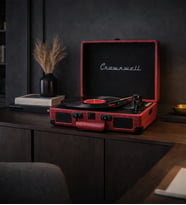 Crownwell Turntable Suitcase CR Series (Kırmızı)