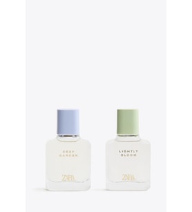 ZARA LIGHTLY BLOOM + DEEP GARDEN EDP 2X30ML (1.0 FL. OZ).