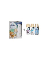 Glade Otomatik Sprey X Okyanus Sessizliği X Lavanta Ferahlığı X Temiz Çarşaf Ferahlığı X Temizliğin Ferahlığı = 3 X 269 Ml