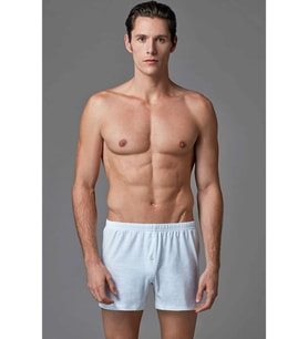 Eros Erkek Boxer 2li (Beyaz)