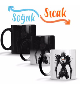Ryuk Sihirli Kupa Bardak Porselen