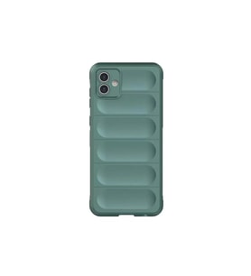 Samsung Galaxy A06 Kılıf Optimum Silikon - Koyu Yeşil