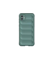 Samsung Galaxy A06 Kılıf Optimum Silikon - Koyu Yeşil