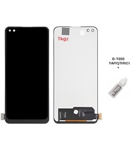 Oppo Reno 4 LİTE Uyumlu Lcd Ekran Dokunmatik Servis + B-7000
