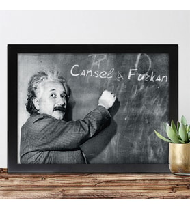 Kişiye Özel Albert Einstein Sertifika