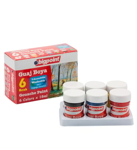 Bigpoint Guaj Boya 6 Renk x 18 ml
