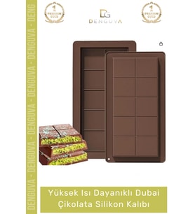 #ÇikolataKalıbı Esnek Kaliteli Profesyonel Mutfak Tasarım Isı Dayanıklı Dubai Çikolata Silikon Kalıb