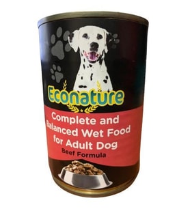 Econature Beef Sığır Etli Köpek Konservesi 400 Gr