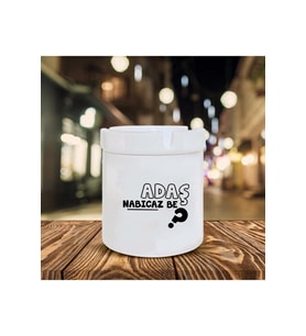 Adaş Napıcaz Be Baskılı Seramik Küllük