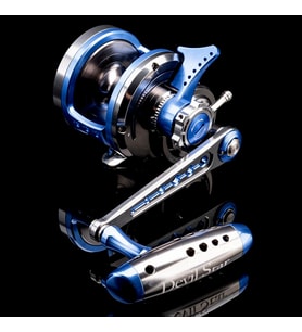 Jigging Master Wiki Devil Star 3000 H Turbo Knob (Sağ Kol) Titanium Blue Jig Olta Makinesi