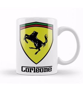 Corleone Kupa Bardak Porselen