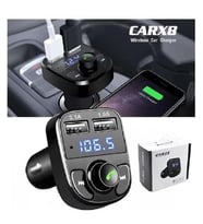 CARX8 Digital Ekran Bluetooth Araç Kiti MP3 FM Transmitter