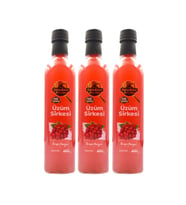 Tarihi SultanAhmet Baharatçısı Üzüm Sirkesi %100 Katkısız Doğal 3x500 ml  Özel Üretim