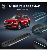 Mazda CX-5 S-Line Premium Krom Yan Basamak 2017 Sonrası