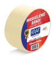 Kraf Maskeleme Bandı 50 mm x 40 mt. 