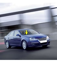 VW Jetta 2006-2010 Ön Sağ Yolcu Taraf Silecek Kolu 1K5955410B (Siyah)