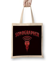 Sonographer Ultrasound Sonography Echography Hospital Doctor Bez Çanta Uzun Saplı