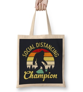 Bigfoot Social Distancing Champion Bez Çanta Uzun Saplı