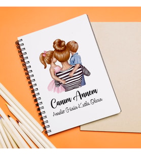 Anneler Günü Tasarımlı Defter