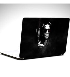 Terminatör 2 Laptop Sticker 12 İnch (29X24CM)