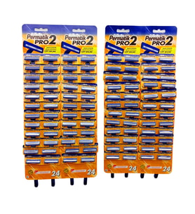 PERMATİK PRO 2 ÇİFT BIÇAKLI SAPLI JİLET 96 PARÇA GO-53-vice 02235