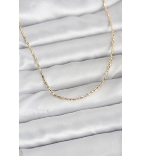 CM 14K Gold Renk Zincirli 60 cm Kadın Kolye 5886 - SSSSSS8616-5839