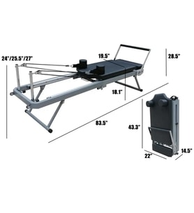 Katlanabilir Pilates Reformer Cihazı 