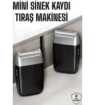 Tıraş Makinesi Mini Sinek Kaydı Şarjlı Taşınabilir Paslanmaz Çelik