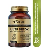 Liver Detox (Karaciğer Detoksu) Glutatyon, Devedikeni Ve Enginar İçeren Takviye Edici Gıda