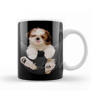 Shih Tzu With Love Kupa Bardak Porselen