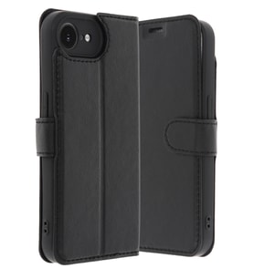 Pilelistore   iPhone 16E Kılıf Trend S Plus Kapaklı Kılıf - Siyah