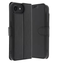 Pilelistore   iPhone 16E Kılıf Trend S Plus Kapaklı Kılıf - Siyah