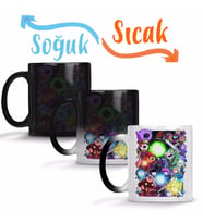 NerdStock Collab Sihirli Kupa Bardak Porselen