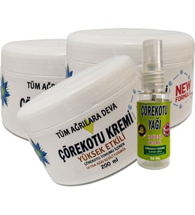 Playboy Çörek Otu Kremi 3 Adet 200 Ml White Relax Box Büyük Boy Crk:042 + Yanında 30 Ml Çörek Otu Y