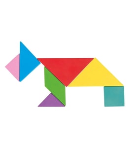 03 569 Ahşap Manyetik Tangram -Pilsan Oyuncak