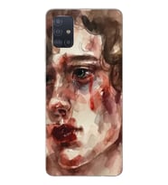 Samsung Galaxy A51 Uyumlu Aesthetic Tasarımlı Şeffaf Telefon Kılıfı
