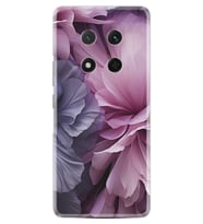 Honor Magic 7 Lite Kılıf Boutique Baskılı Resimli Çiçek Mor Pcode -028