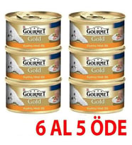 Gourmet Gold Kıyılmış Hindili Yetişkin Kedi Konservesi 85 gr (6 Al 5 Öde)  Listeye Geri Dön