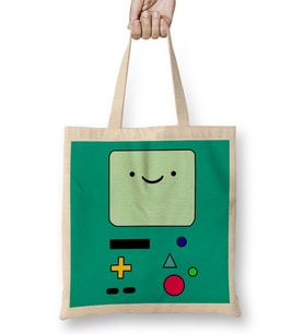Adventure Time Bmo 06 Bez Çanta Uzun Saplı