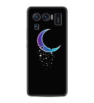 Xiaomi Mi 11 Ultra Kılıf Resimli Desenli Silikon Platinium Series Moon Star 1851