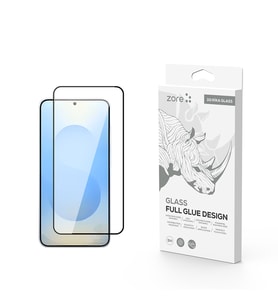 Samsung Galaxy S25 Plus Rika Premium Temperli Cam Ekran Koruyucu (Siyah)