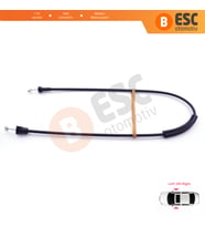 Renault Clio MK2 için Ön Kapı Kilit İç Açma Teli 7700413048