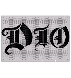 Dio Logo Rainbow Black Sabbath iron Maiden Saxon Puzzle