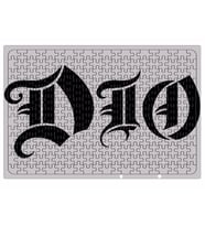 Dio Logo Rainbow Black Sabbath iron Maiden Saxon Puzzle