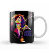 Jimmy Page In Pop Art Kupa Bardak Porselen