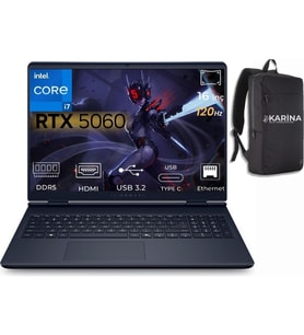 Dell Alienware 16 Aurora Intel Core 7-240H AC16250-C716156W-33 64GB 4tb+4tb RTX5060 8gb W11HOME 16 Inç 2k Wqxga 120Hz Wva Gaming Laptop