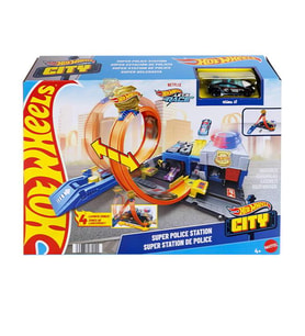 Hot Wheels Polis İstasyonu Oyun Seti JBM71