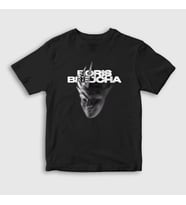 Presmono Unisex Çocuk Siyah Mask V2 Dj Boris Brejcha T-Shirt 498498tt