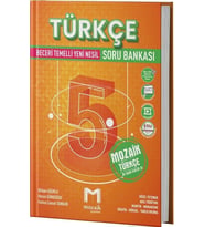 5. Sınıf Türkçe Soru Bankası Mozaik Yayınları